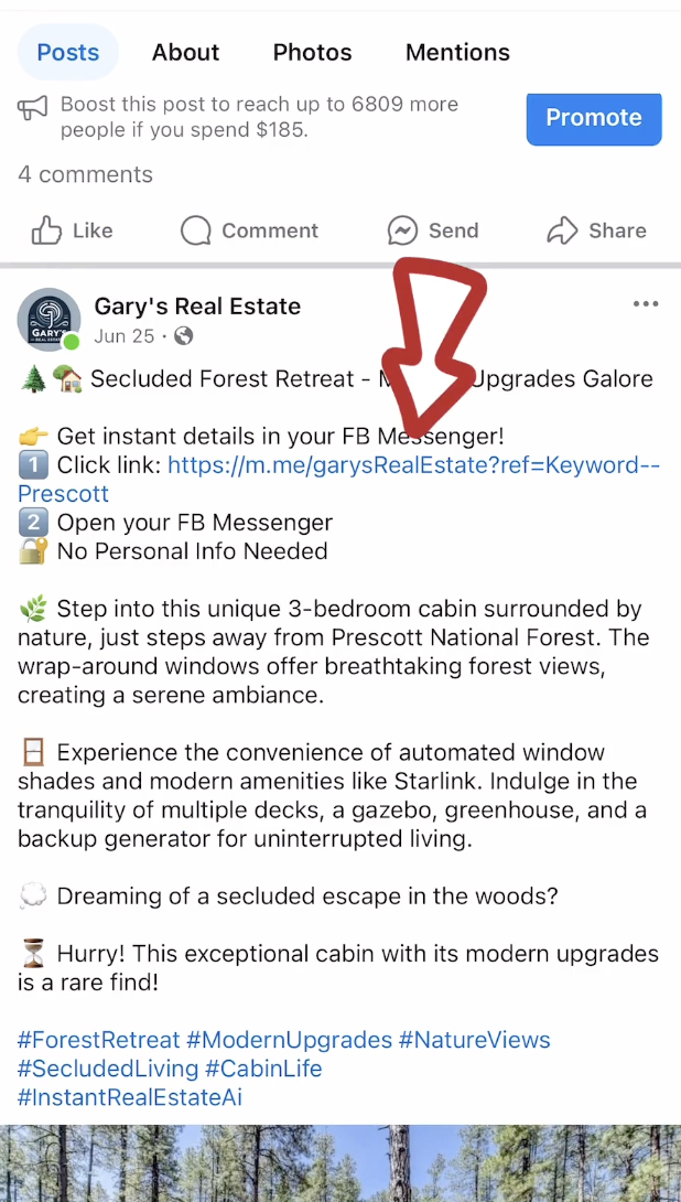 facebook url links